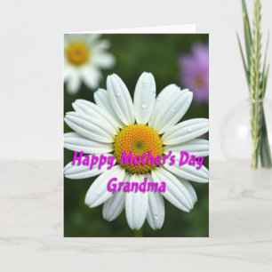 White Blossom Mothers Card