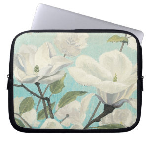 White Blossoms from the South Laptop Sleeve