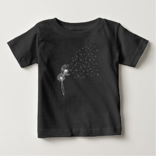 White Blowing Dandelion T-Shirt