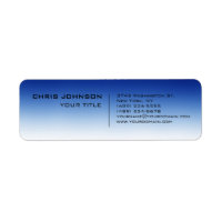White Blue Contemporary Consultant