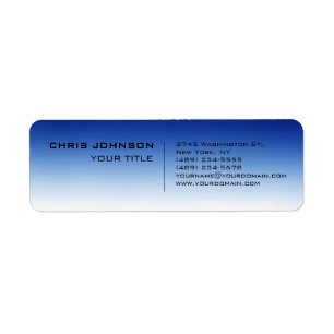 White Blue Contemporary Consultant