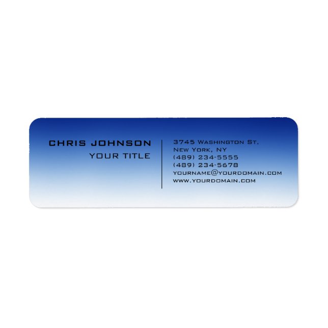 White Blue Contemporary Consultant (Front)