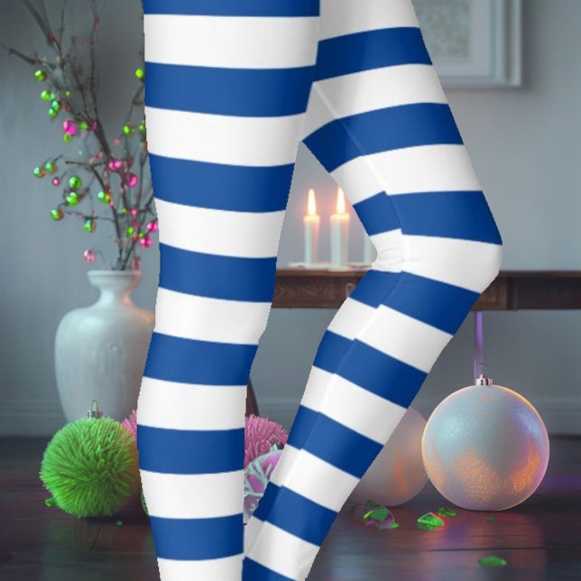 White & Blue Leggings (Creator Uploaded)