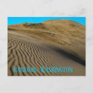 White Bluffs Dunes Hanford Washington USA Postcard