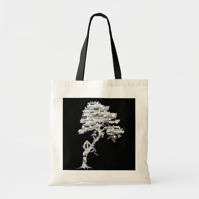 White Bodhi Tree Bag (Front)