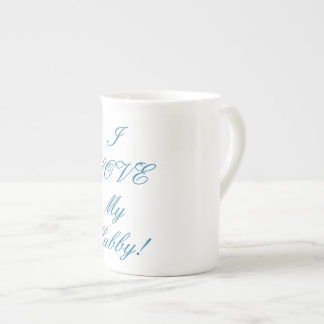 White, Bone China Mug