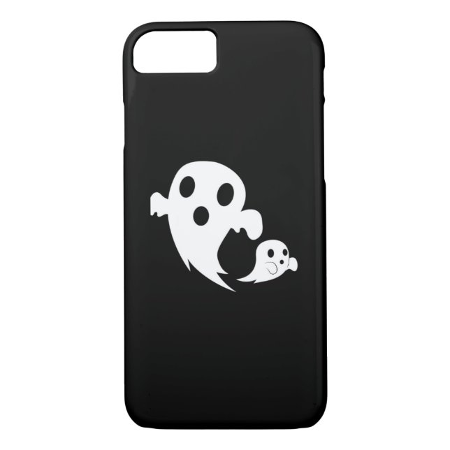 White Boo  Case-Mate iPhone Case (Back)
