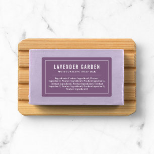 White Border & Lines Editable Colour Ingredients