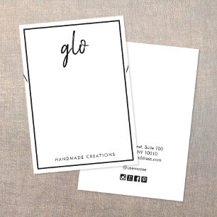 White Border Signature Necklace Bracelet Display