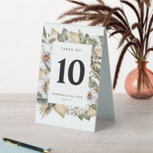 White Botanical Bohemian