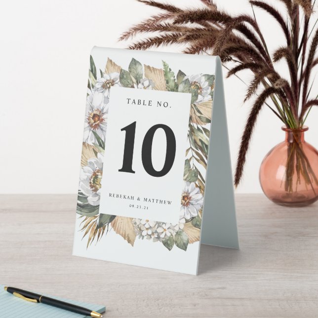 White Botanical Bohemian (In SItu (Table))