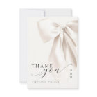 White Bow Bridal Shower