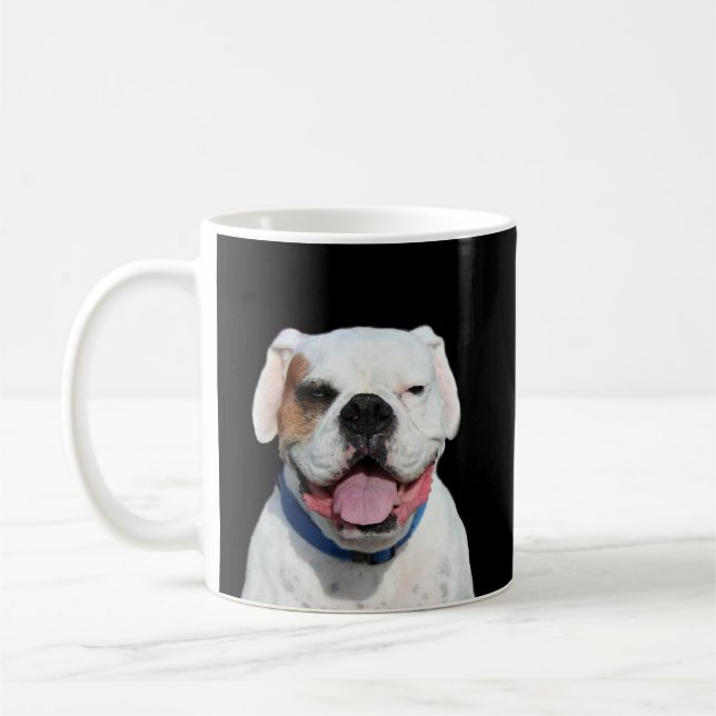 White Boxer mug (Left)