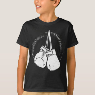White Boxing Gloves Boxer T-Shirt