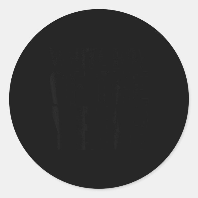 White Boy Of The Year Funny T  Classic Round Sticker (Front)