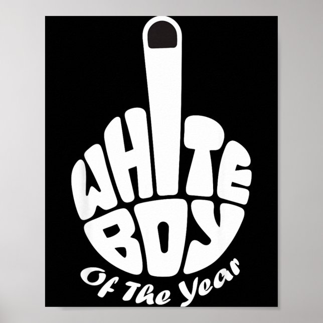 White Boy Of The Year  Poster (Front)