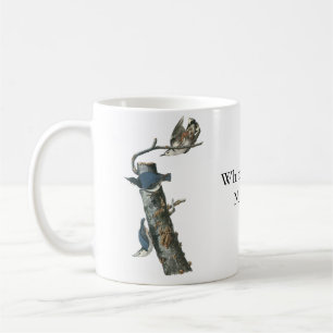 White-breasted Nuthatch, John Audubon Coffee Mug