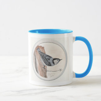 white breasted nuthatch, White Breasted Nuthatc... Mug