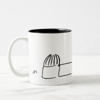 White Breckland Astro Mug (without text)