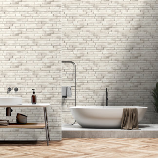White Bricks 1 Wallpaper