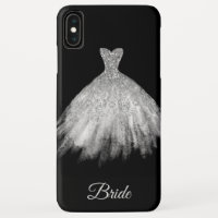 *~* White Bridal Gown Glitter Bride