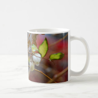 white bubbles coffee mug