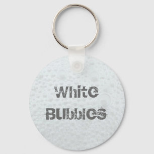 White Bubbles - Template Key Ring