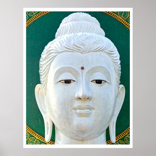 White Buddha Print (Front)