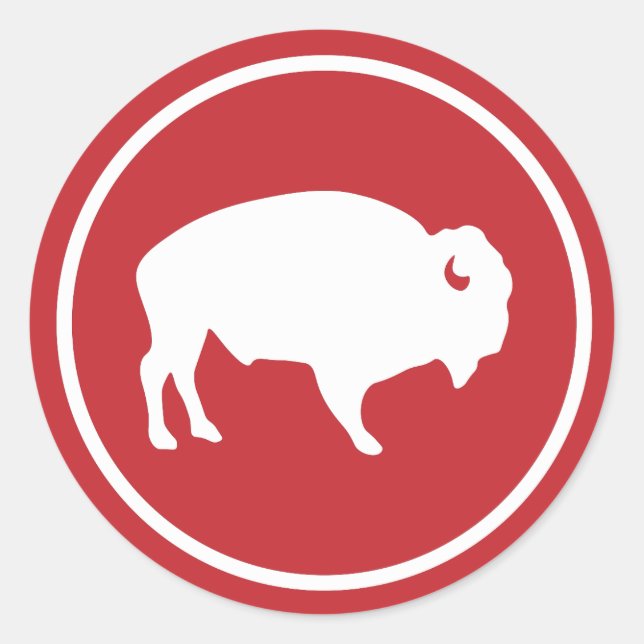 White Buffalo Outdoors Sticker (Front)