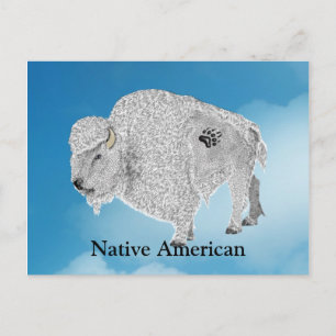 White Buffalo Postcard