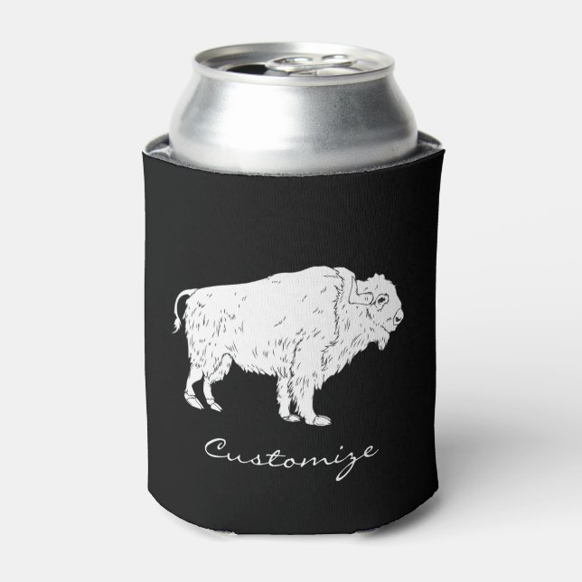 White Buffalo Thunder_Cove Can Cooler (Can Front)