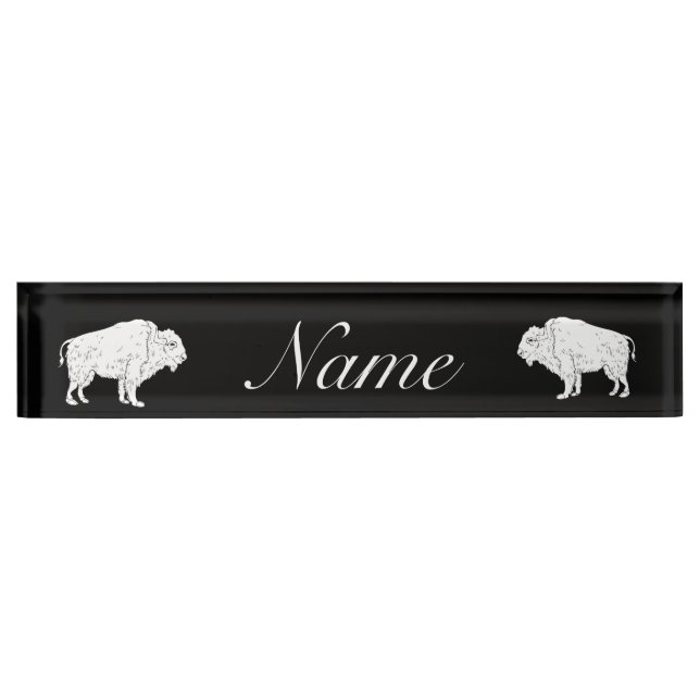 White Buffalo Thunder_Cove  Nameplate (Front)