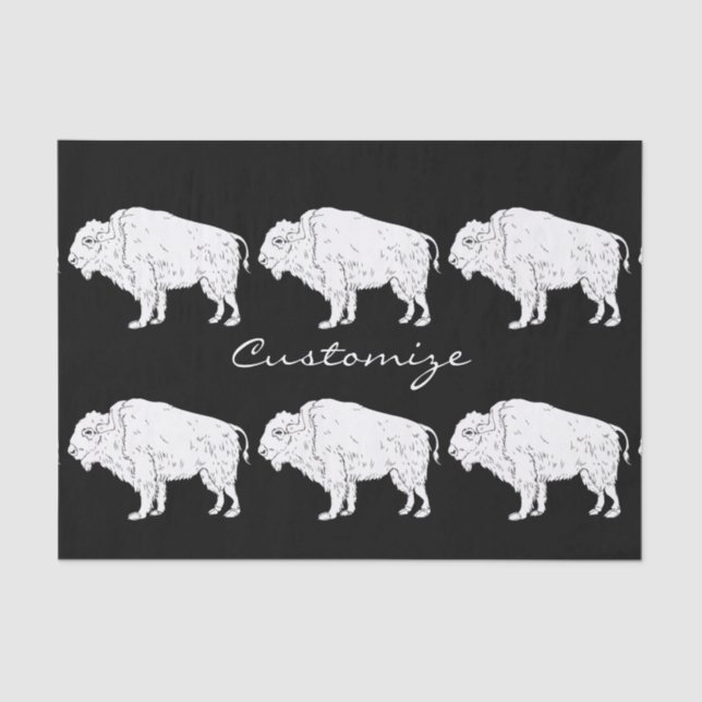 White Buffalo Thunder_Cove Tissue Paper (Front)