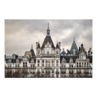 White Building in London Photo Print