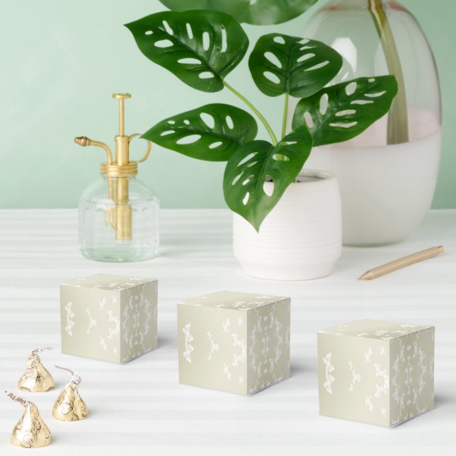 White Butterflies Favour Box (Multiple)