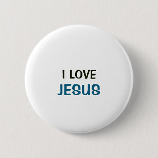White Button - I Love Jesus