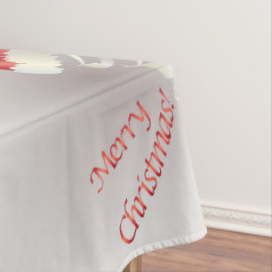 White cake for Santa Tablecloth