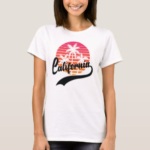 White California Retro Sunset Women's T-Shirt