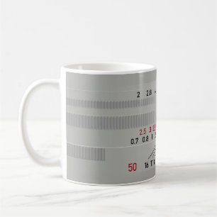 White Camera Lens Photographer Coffee Mug