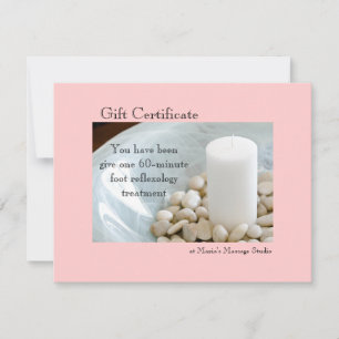 White Candle Gift Certificate