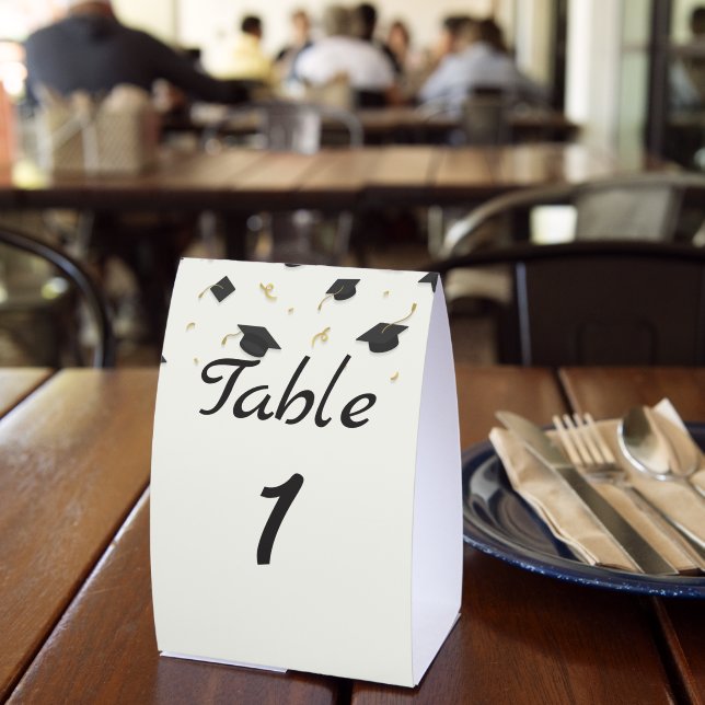 White Cap & Confetti Graduation (Insitu(Restaurant))