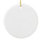 White Cap Graduation Ornament