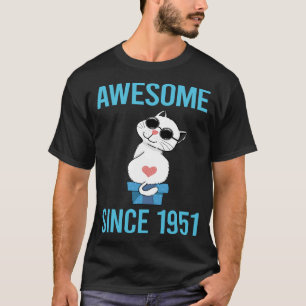 White Cat - Awesome Since 1951 T-Shirt