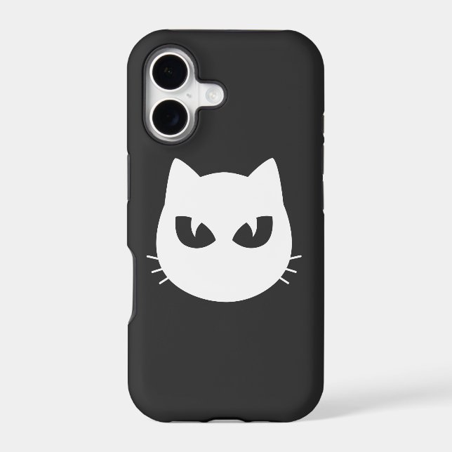white cat face (Back)