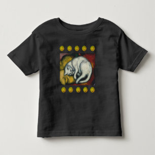 White Cat, Franz Marc Toddler T-Shirt