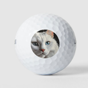 White Cat Golf Balls
