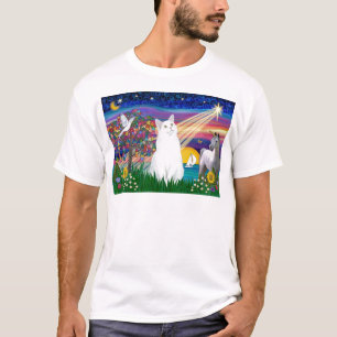 White Cat - Magical Night T-Shirt