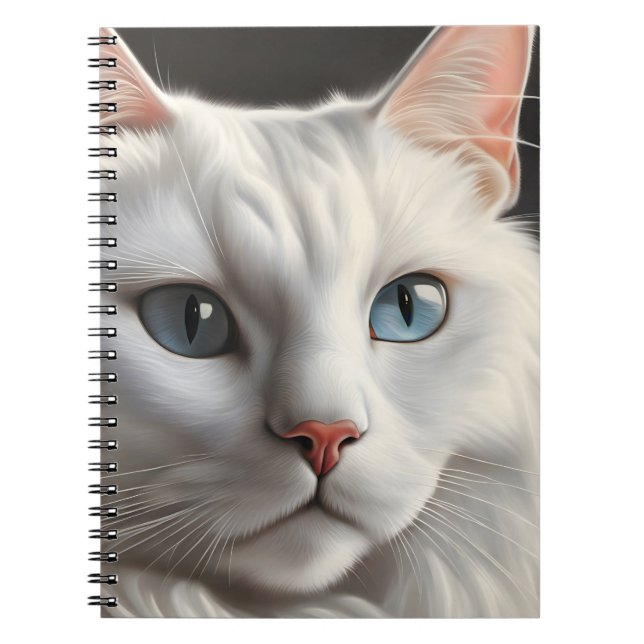 White Cat Notebook (Front)