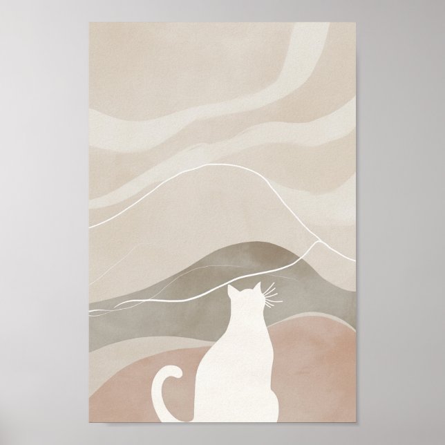 White Cat Poster (Front)