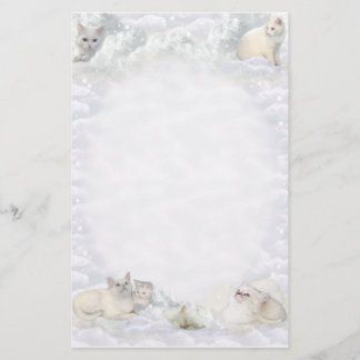 White Cat 😽   Stationery
